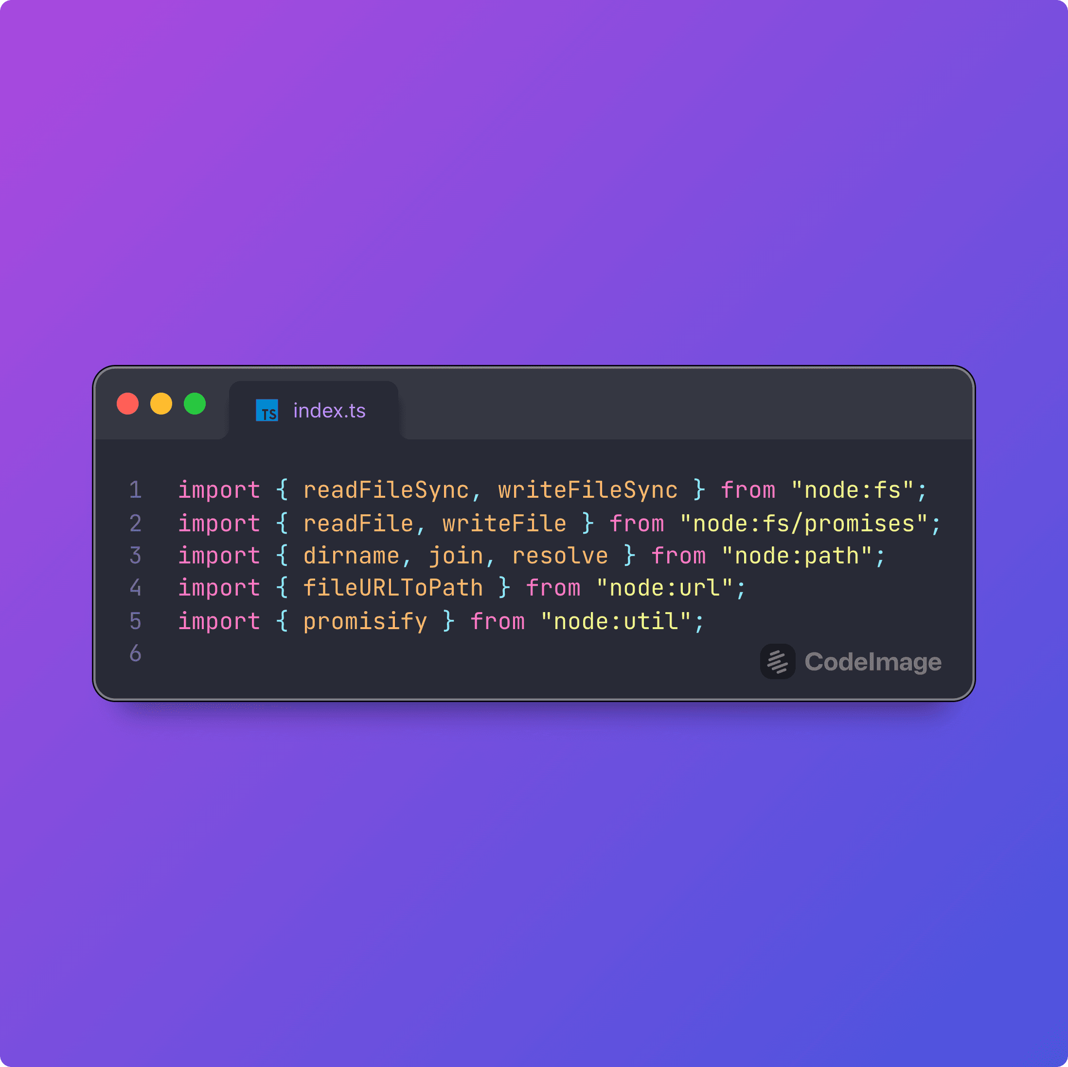 Node.js Import Style Guide