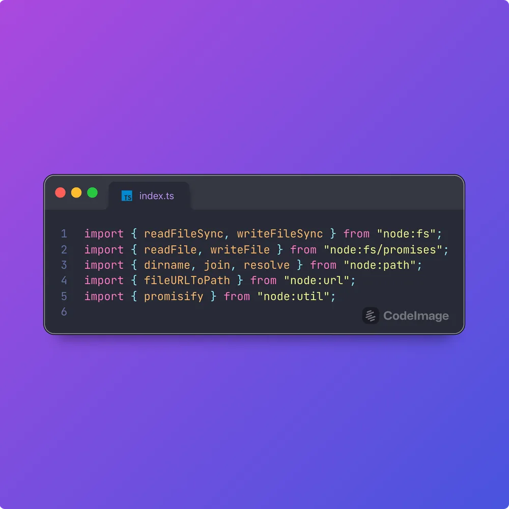 Node.js Import Style Guide